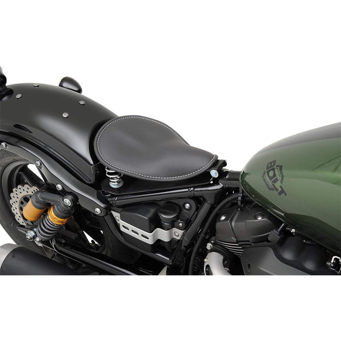 Drag Specialties Low Solo Seat - Small - Black 0806-0028_286460