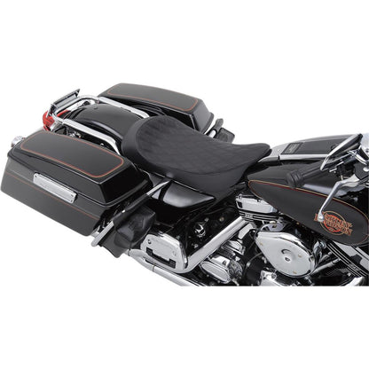 Drag Specialties Low Solo Seat - Double Diamond 0801-1155_286475