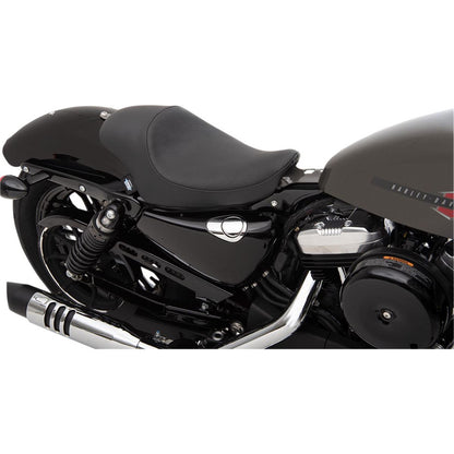 Drag Specialties 3/4 Solo Seat - Smooth - Vinyl - XL 0804-0743_286478
