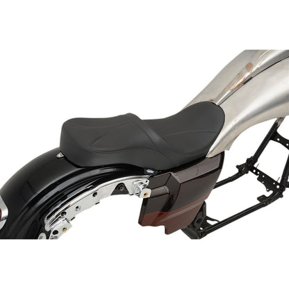 Drag Specialties Low Touring Seat - Mild Stitched - Razorback Tanks 0801-1075_286487