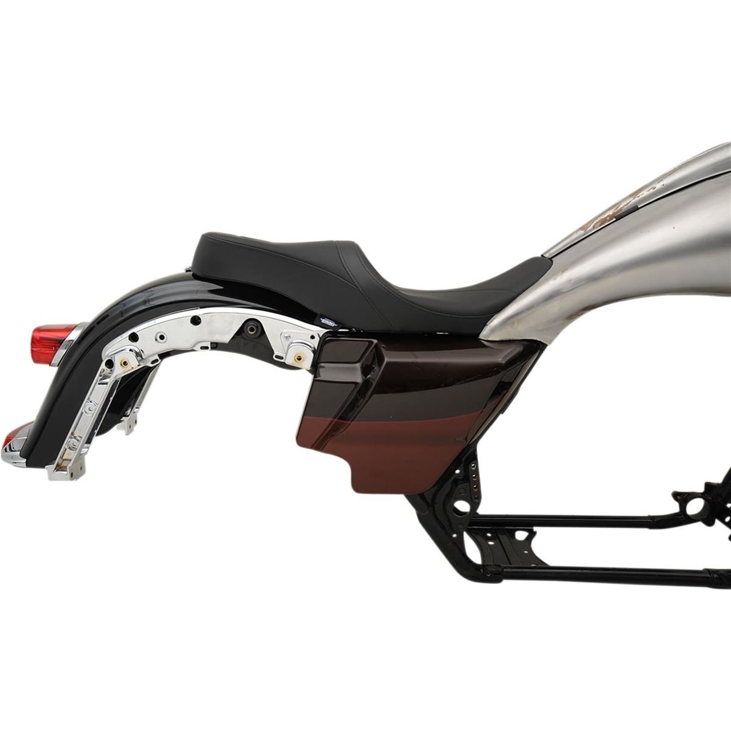 Drag Specialties Low Touring Seat - Mild Stitched - Razorback Tanks 0801-1075_286489