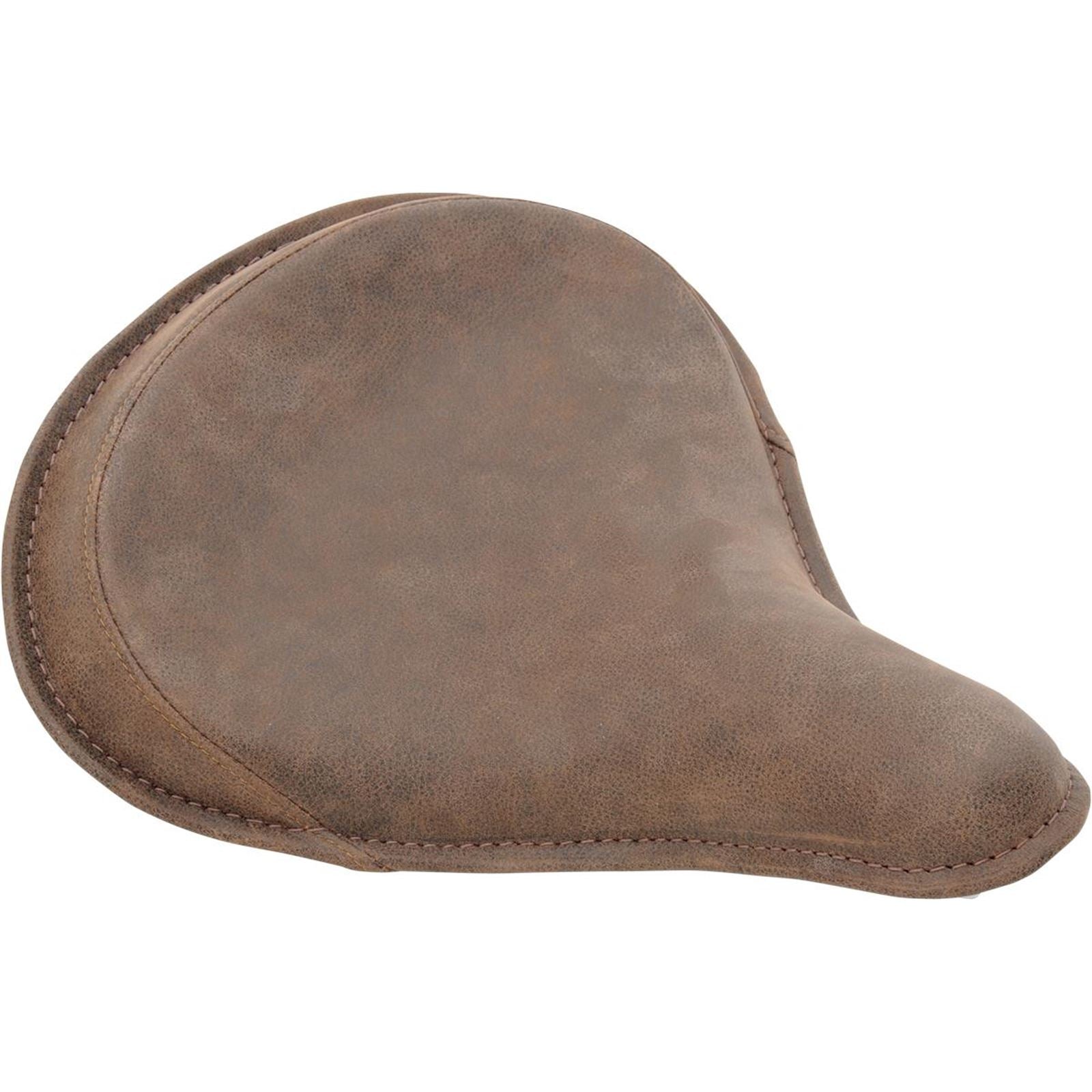Drag Specialties Solo Seat - Large - Distressed Brown - Leather 0806-0050_286510