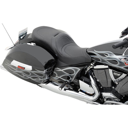 Drag Specialties Low Profile Seat - Mild Stitched - Cross Country 0810-1540_619224