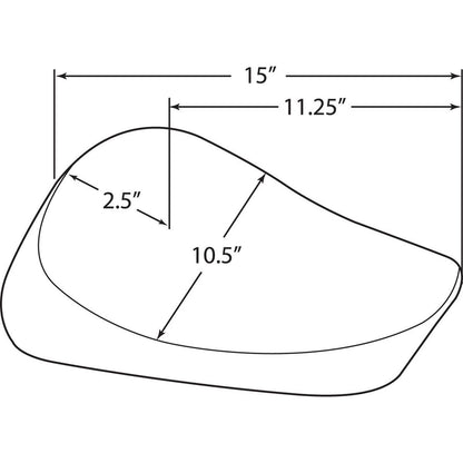 Drag Specialties Solo Seat - Classic - XL '82-'03 0804-0615_286551