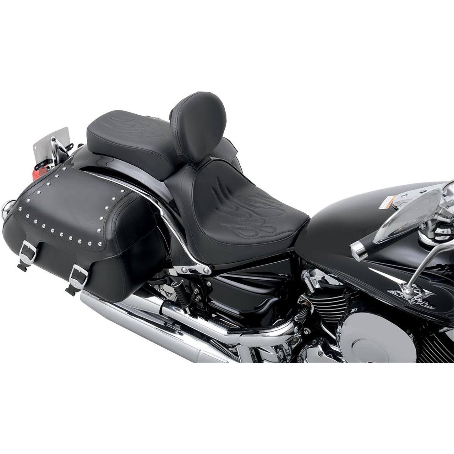 Drag Specialties EZ Glide II Large Backrest 0822-0154_286568