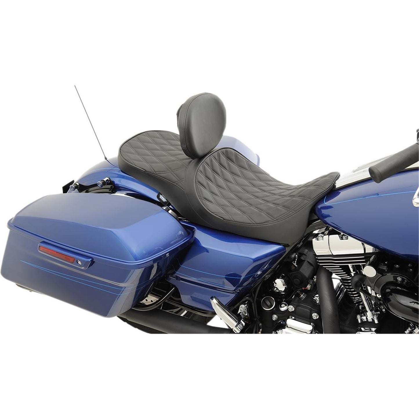Drag Specialties EZ Glide II Large Backrest 0822-0154_286573