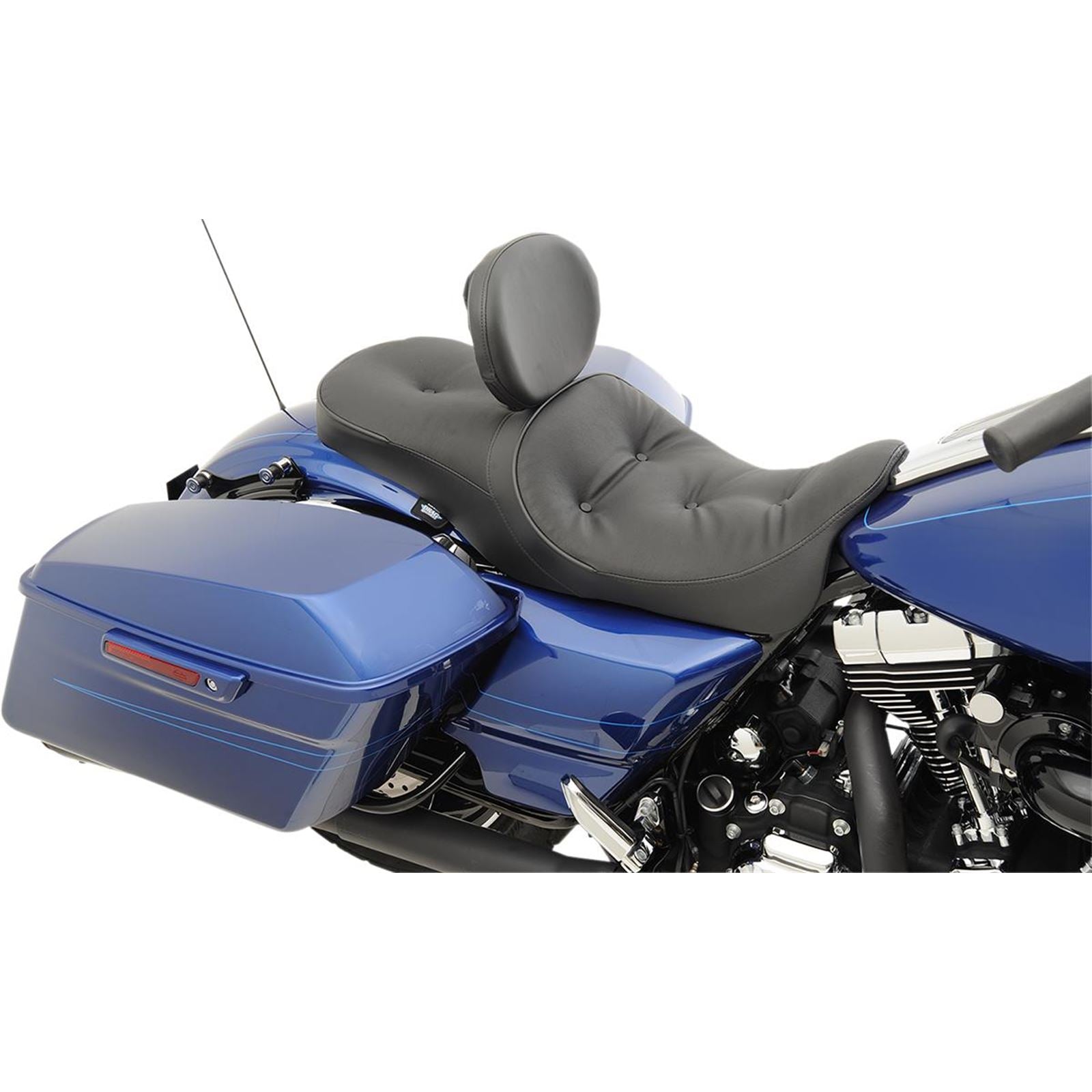 Drag Specialties EZ Glide II Large Backrest 0822-0154_286574