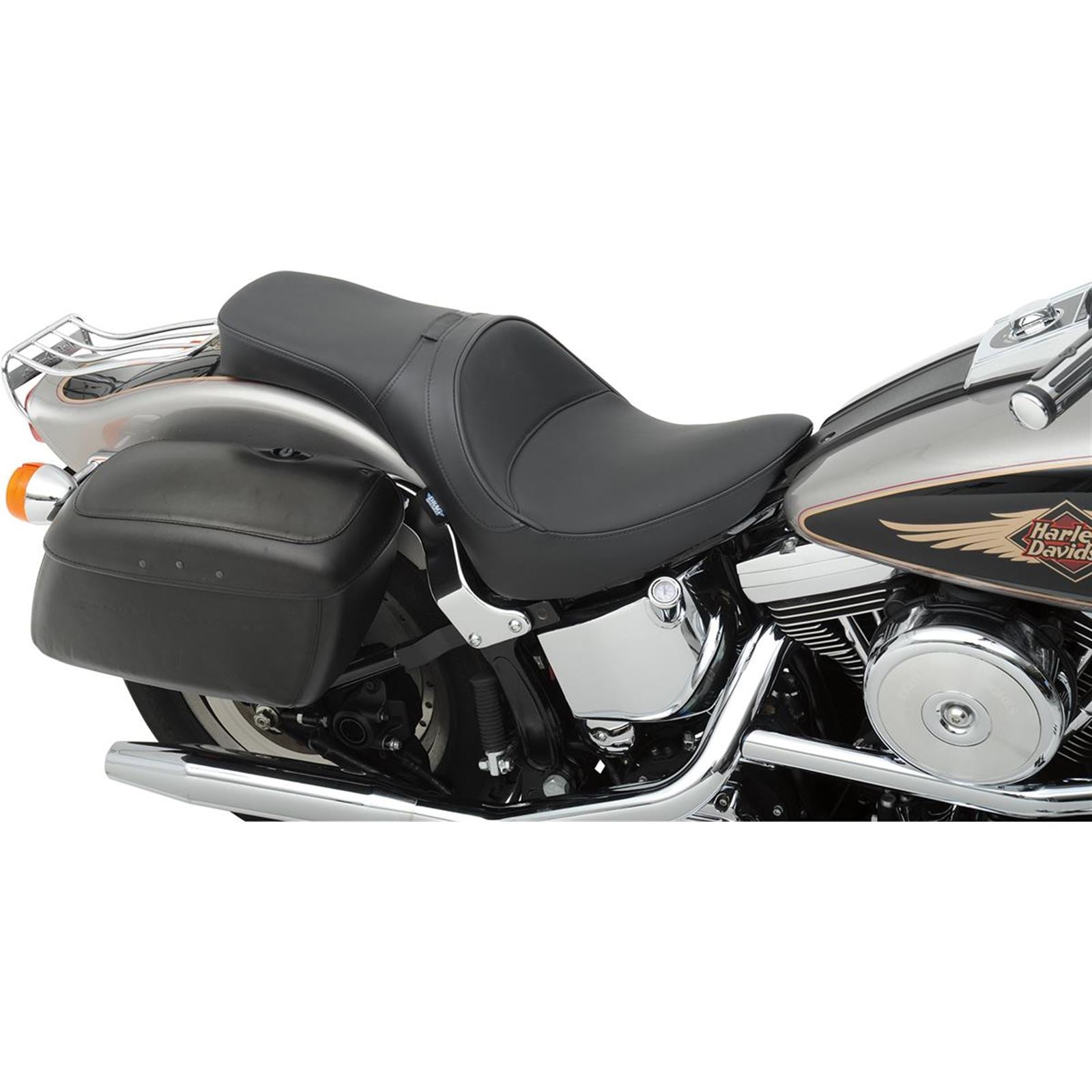 Drag Specialties One Piece Smooth Seat - Driver Backrest - Softail '84-'99 0802-0729_286610