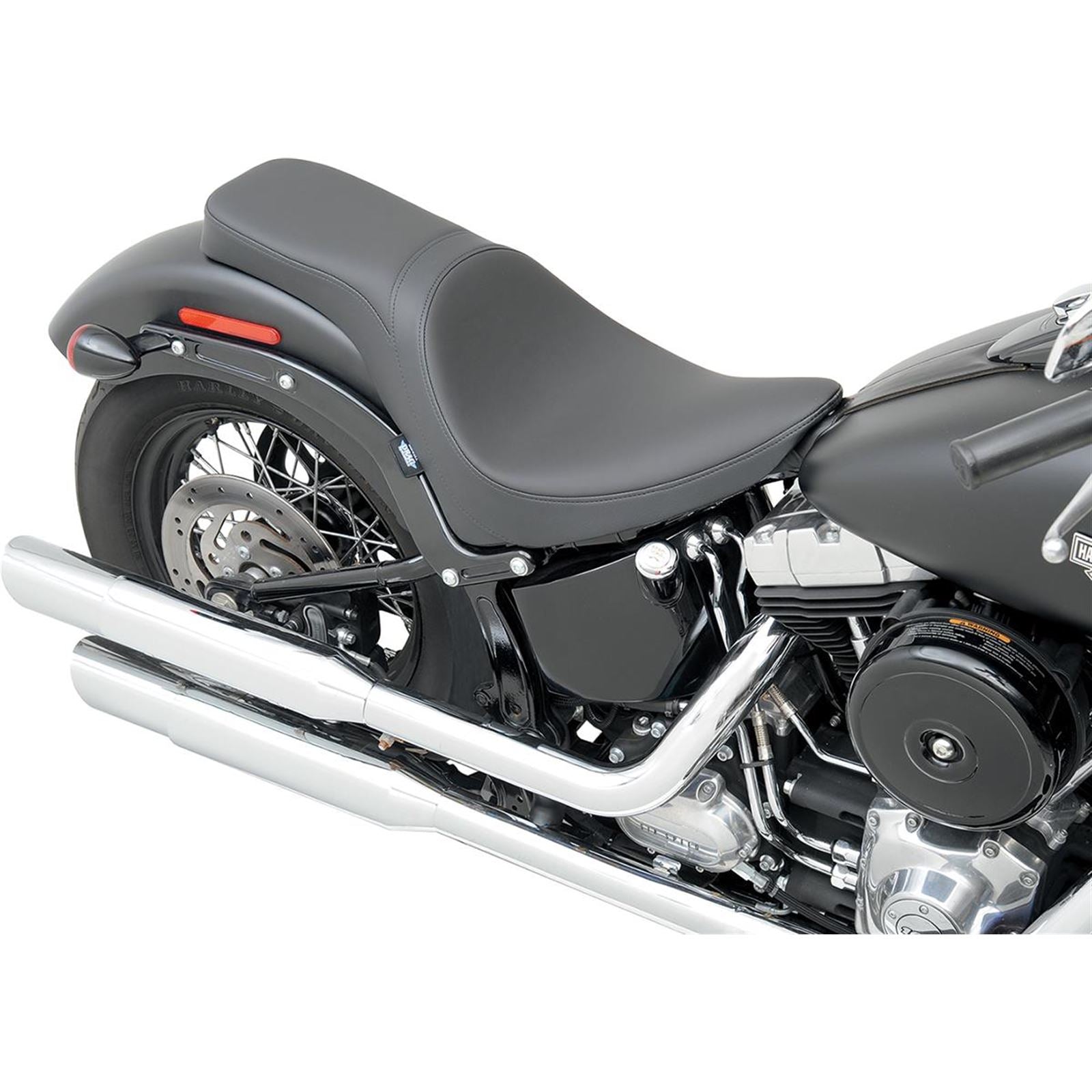 Drag Specialties Predator 2-Up Seat - Smooth - FXS/FLS 0802-0790_286617