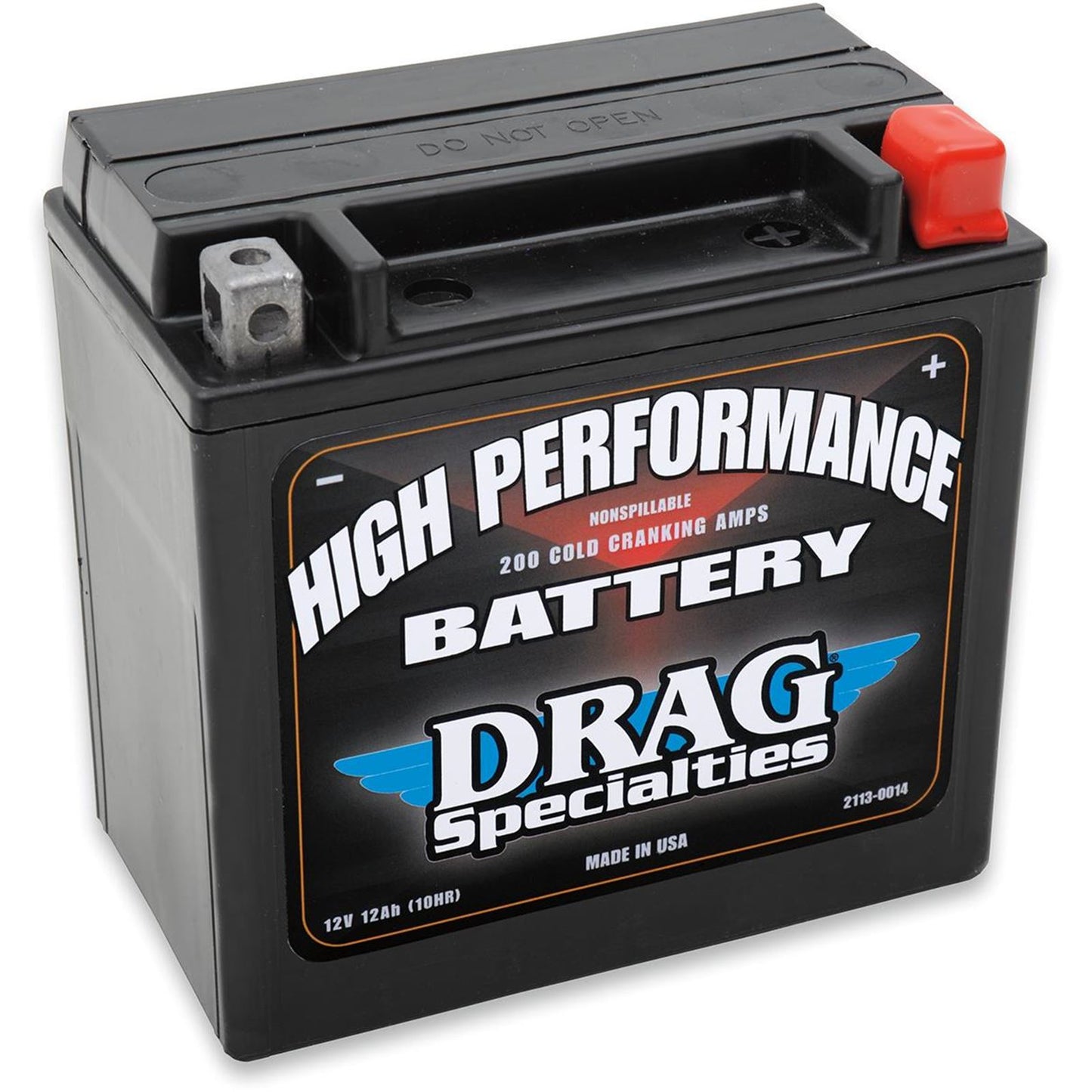 Drag Specialties High Performance Battery - YTX14L 2113-0014_286670