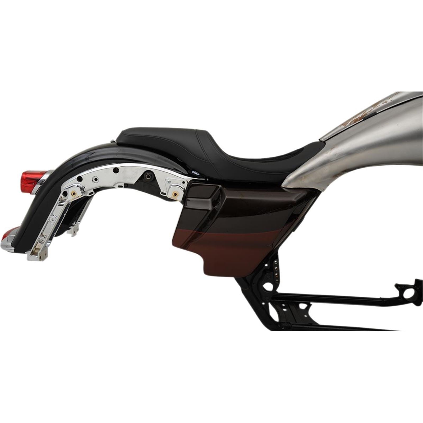 Drag Specialties Predator Seat - Diamond - Yaffe Razor Gas Tank 0801-0975_286720