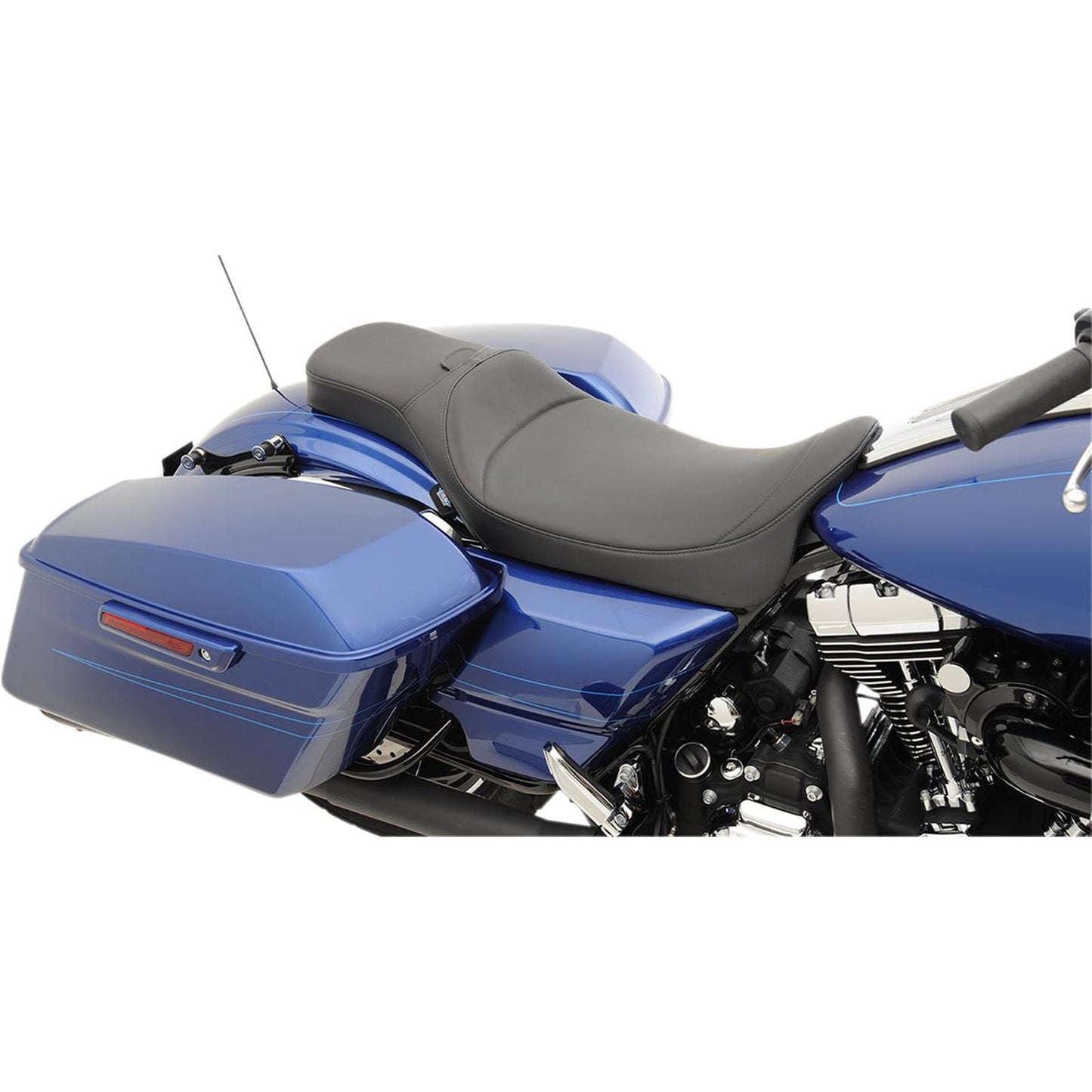 Drag Specialties Extended Reach Predator Seat - Mild Stitched - Driver's Backrest 0801-1005_286743
