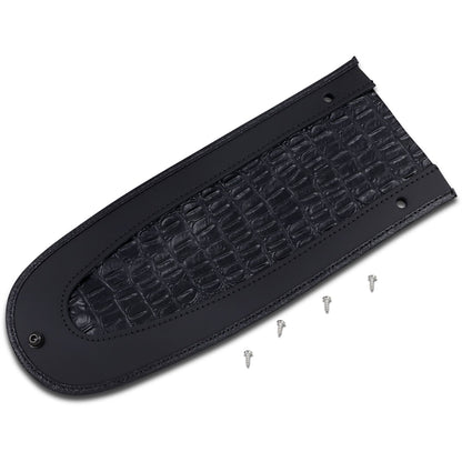 Drag Specialties Fender Skin - Embossed Faux Gator Leather Center - 13.25" Lx5.5" W 1405-0145_374134