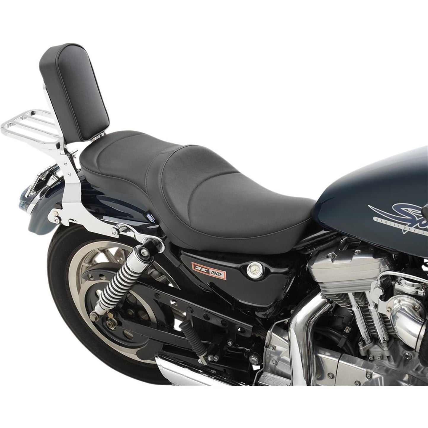 Drag Specialties Low Profile Double Bucket Smooth Seat - XL 0804-0625_286765