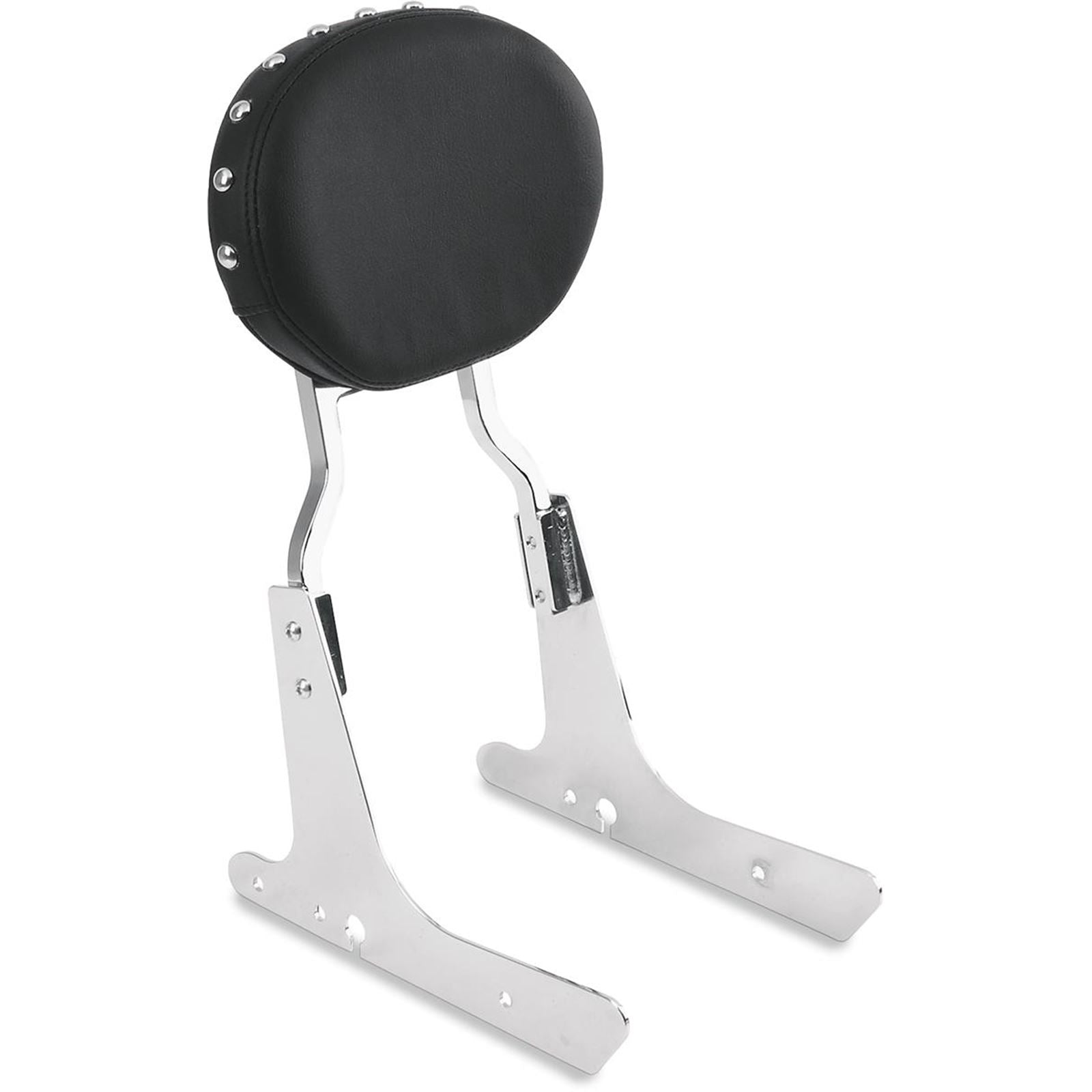 Drag Specialties Studded Oval Sissy Bar Pad - Black 0822-0342_286773