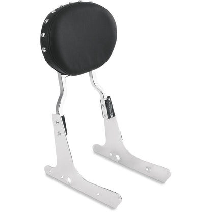 Drag Specialties Studded Oval Sissy Bar Pad - Black 0822-0342_286773