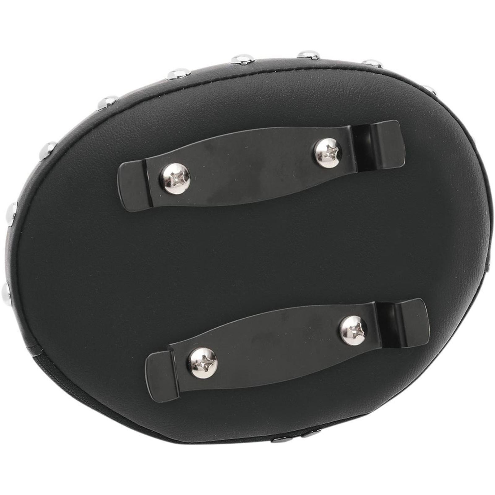 Drag Specialties Studded Oval Sissy Bar Pad - Black 0822-0342_286774