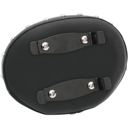 Drag Specialties Studded Oval Sissy Bar Pad - Black 0822-0342_286774