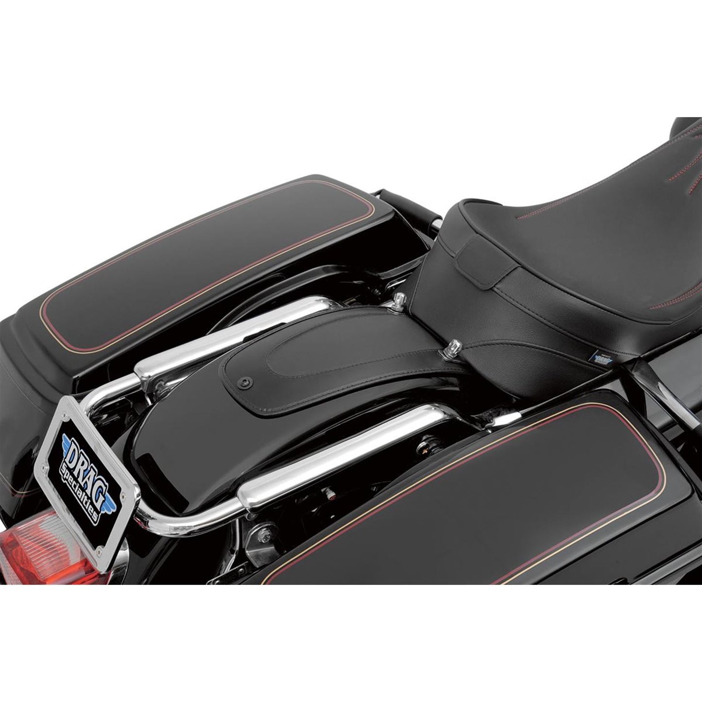 Drag Specialties Fender Skin - Smooth Automotive-Grade Vinyl Center - 12" Lx5.5" W 1405-0138_286784
