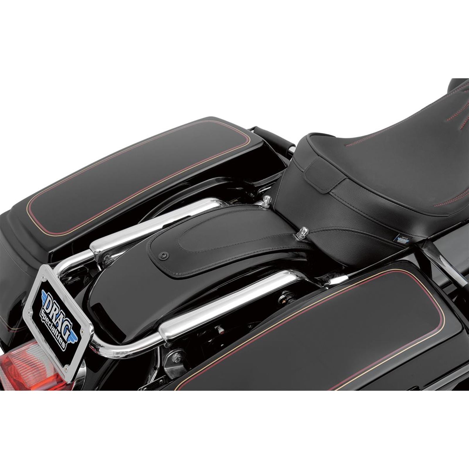 Drag Specialties Fender Skin - Smooth Automotive-Grade Vinyl Center - 12" Lx5.5" W 1405-0138_286784