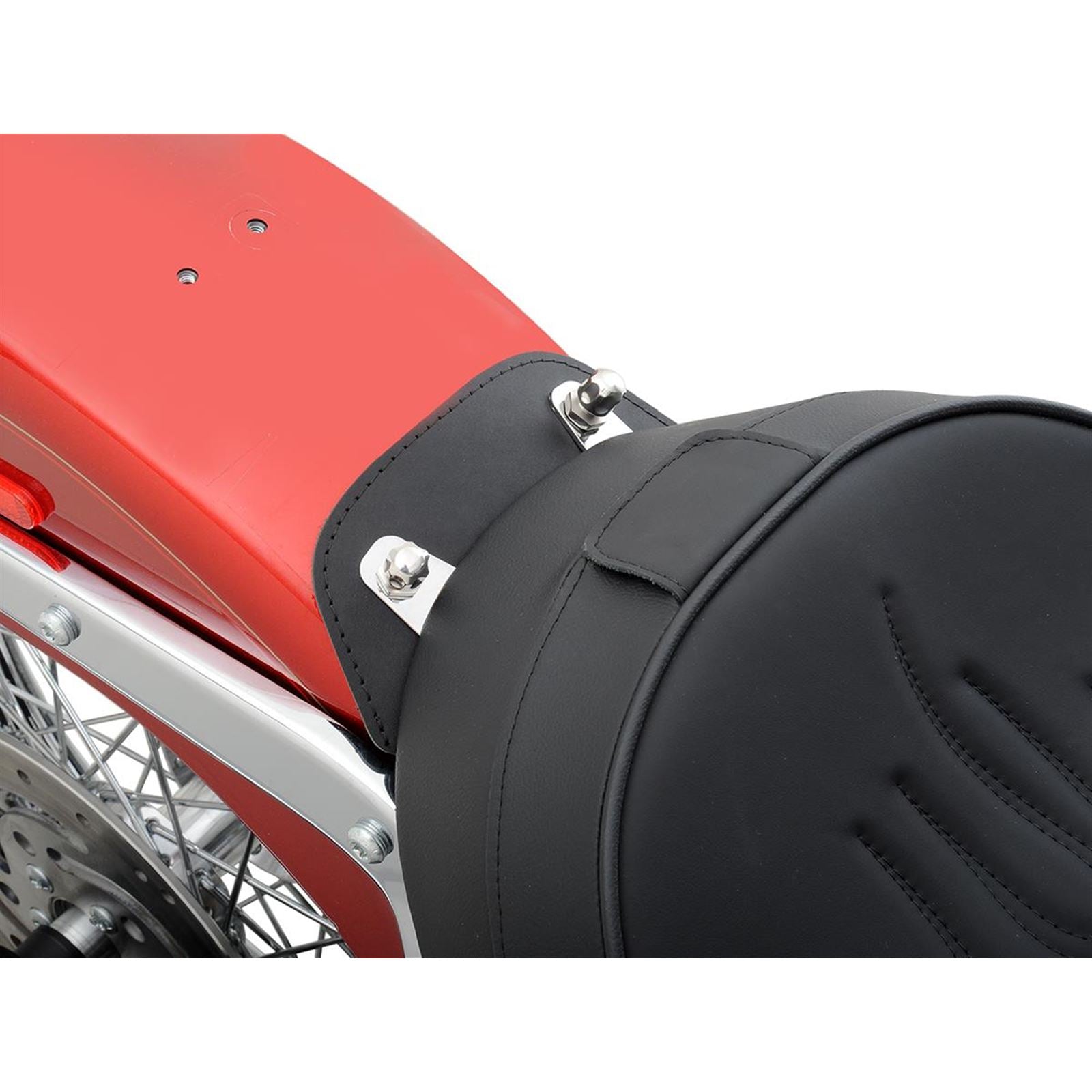 Drag Specialties Solo Seat - Smooth - Backrest - FLST '07-'17 0802-0806_286806