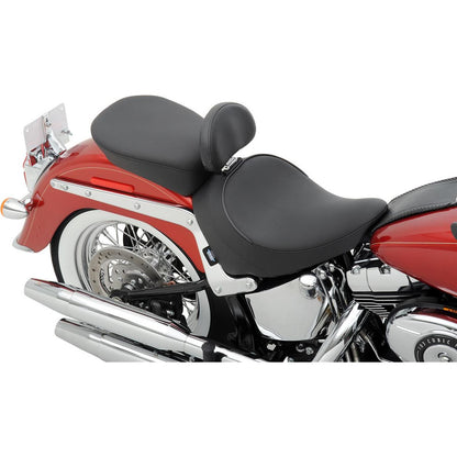 Drag Specialties Solo Seat - Smooth - Backrest - FLST '07-'17 0802-0806_286808