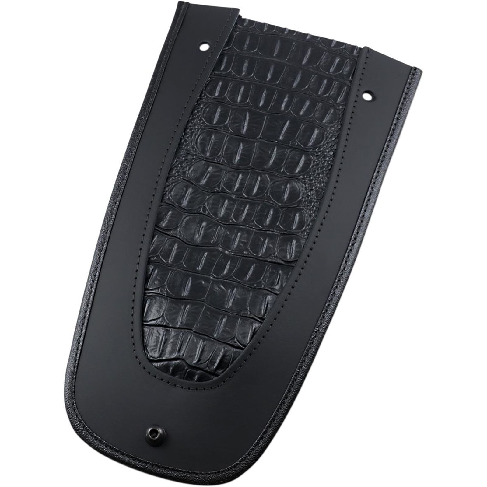 Drag Specialties Fender Skin - Embossed Faux Gator Leather Center - 12" Lx5.5" W 1405-0139_286835