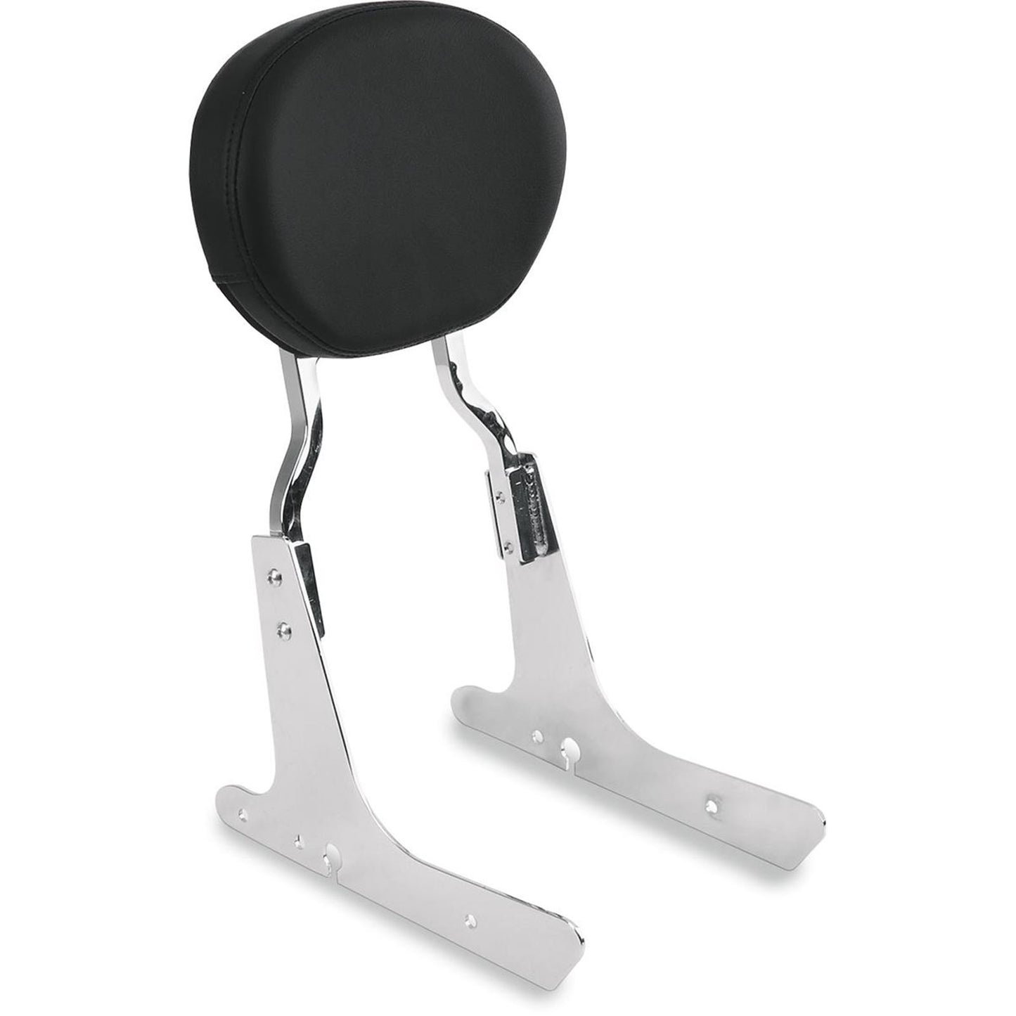 Drag Specialties Smooth Oval Sissy Bar Pad - Black 0822-0343_286842