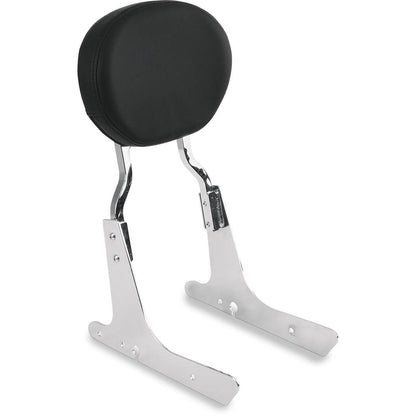 Drag Specialties Smooth Oval Sissy Bar Pad - Black 0822-0343_286842