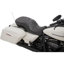 Drag Specialties Touring Seat - Double Diamond - Forward - FL '09+ 0801-1110_286862