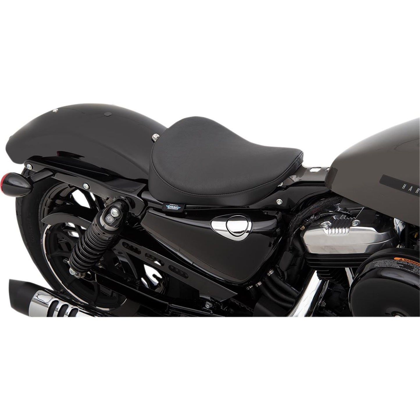 Drag Specialties Bobber Solo Seat - Smooth - Vinyl 0804-0737_286872