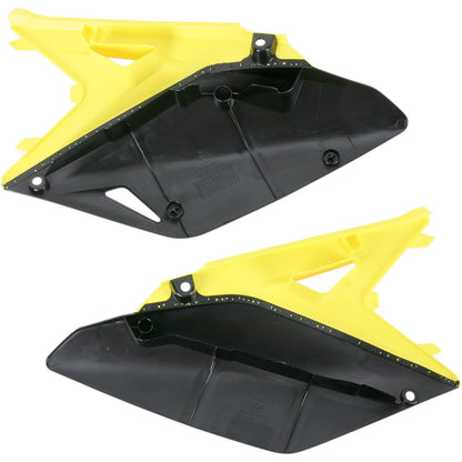 Acerbis Side Panels Yellow with Black 2171921017_319727