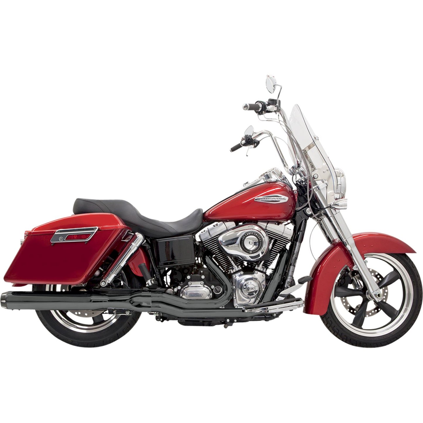Bassani Manufacturing 2:1 Exhaust - Black - FLD [MPN: 1D28RB]_349762