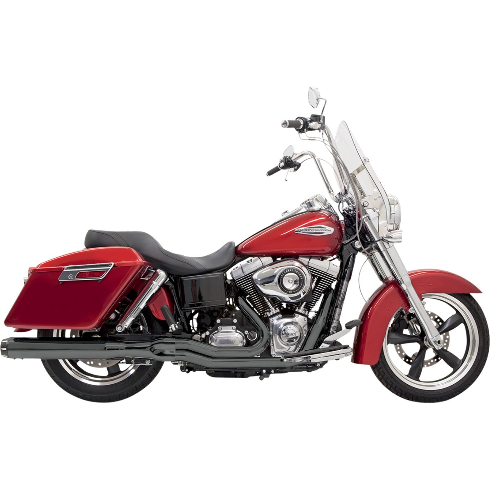 Bassani Manufacturing 2:1 Exhaust - Black - FLD [MPN: 1D28RB]_349762