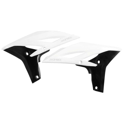 Acerbis Radiator Shrouds White/Black 2171761035_289302