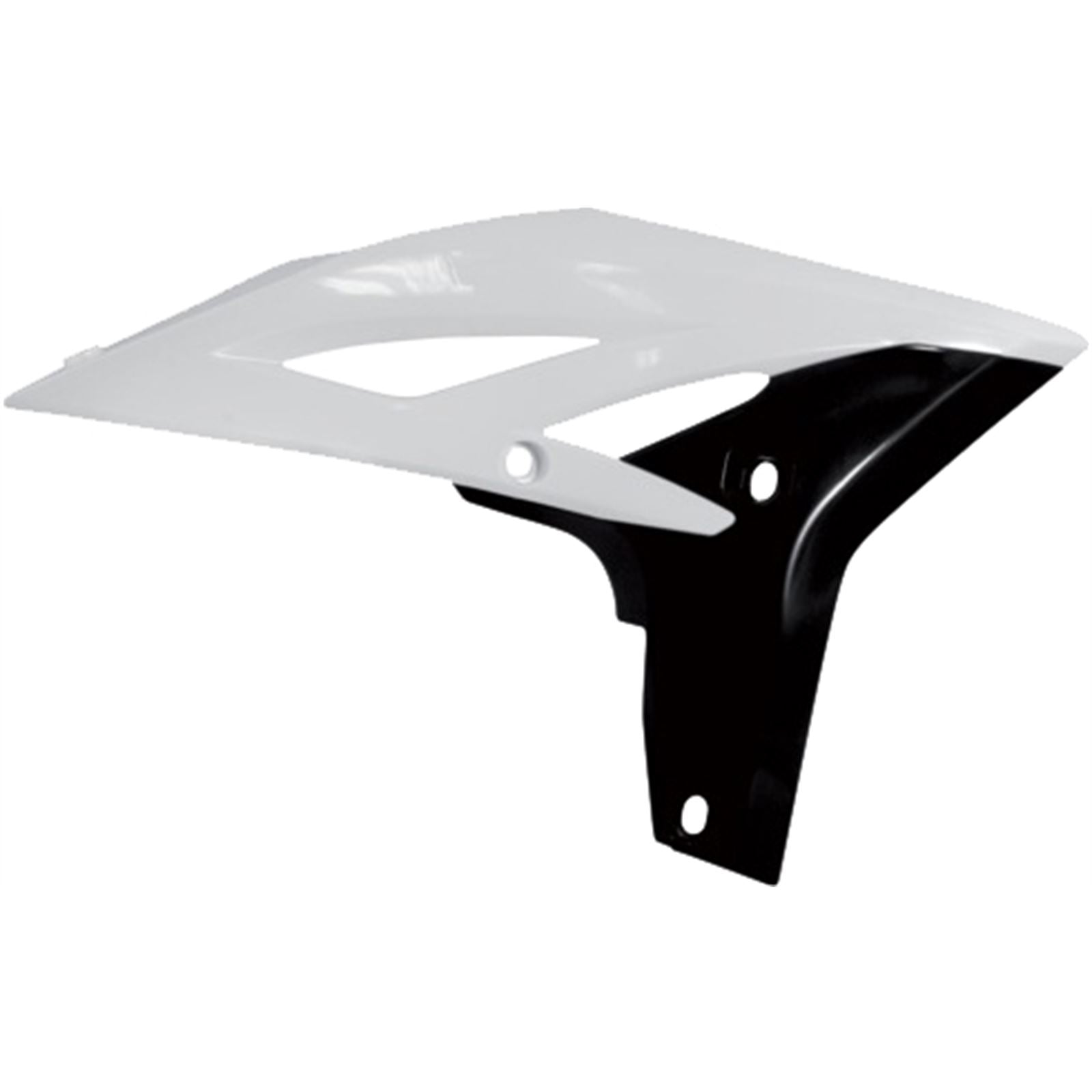 Acerbis Radiator Shrouds White/Black 2171761035_289303