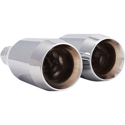 Trask Performance Slip-On Muffler - Chrome [MPN: TM-3042CH]_485501