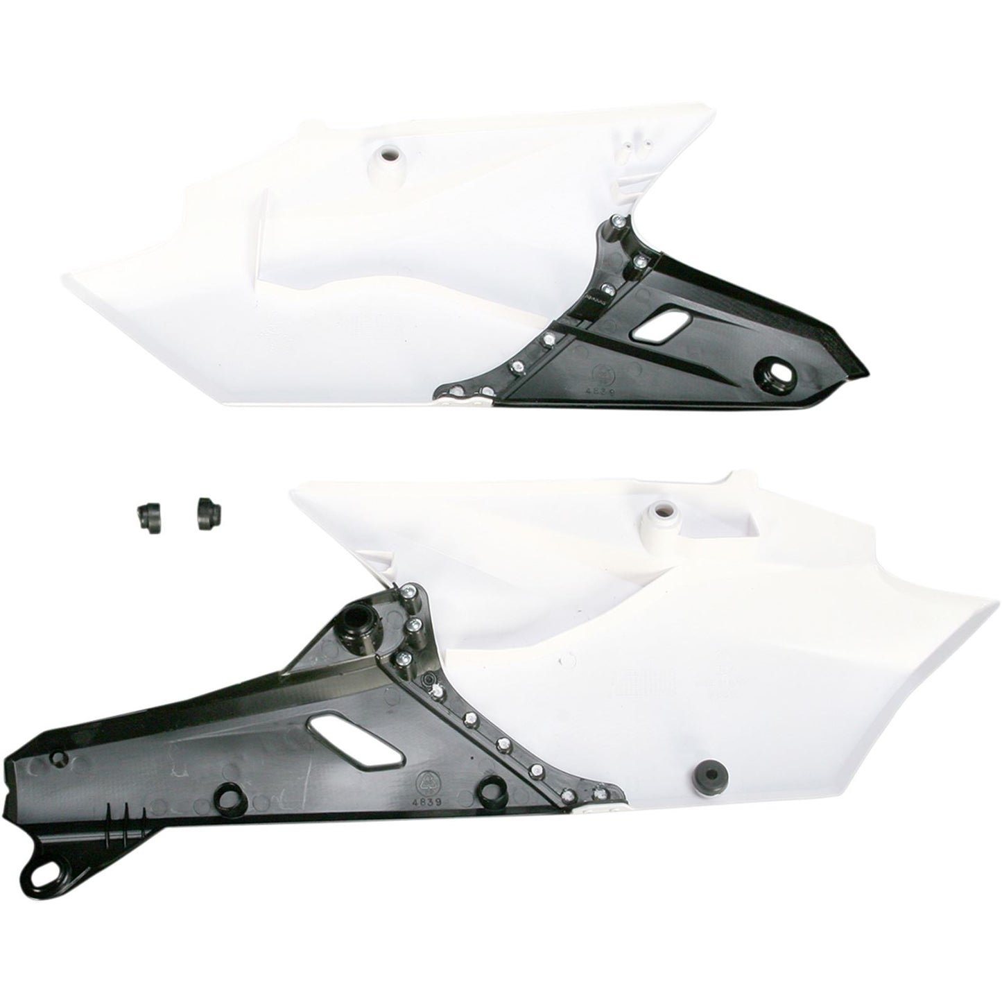 Acerbis Side Panels White/Black 2374161035_319935