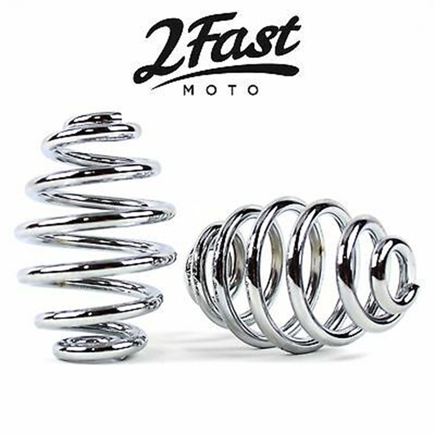 2FastMoto 3" Tapered Motorcycle Seat Springs - 2/Pack 13-84905C_625855
