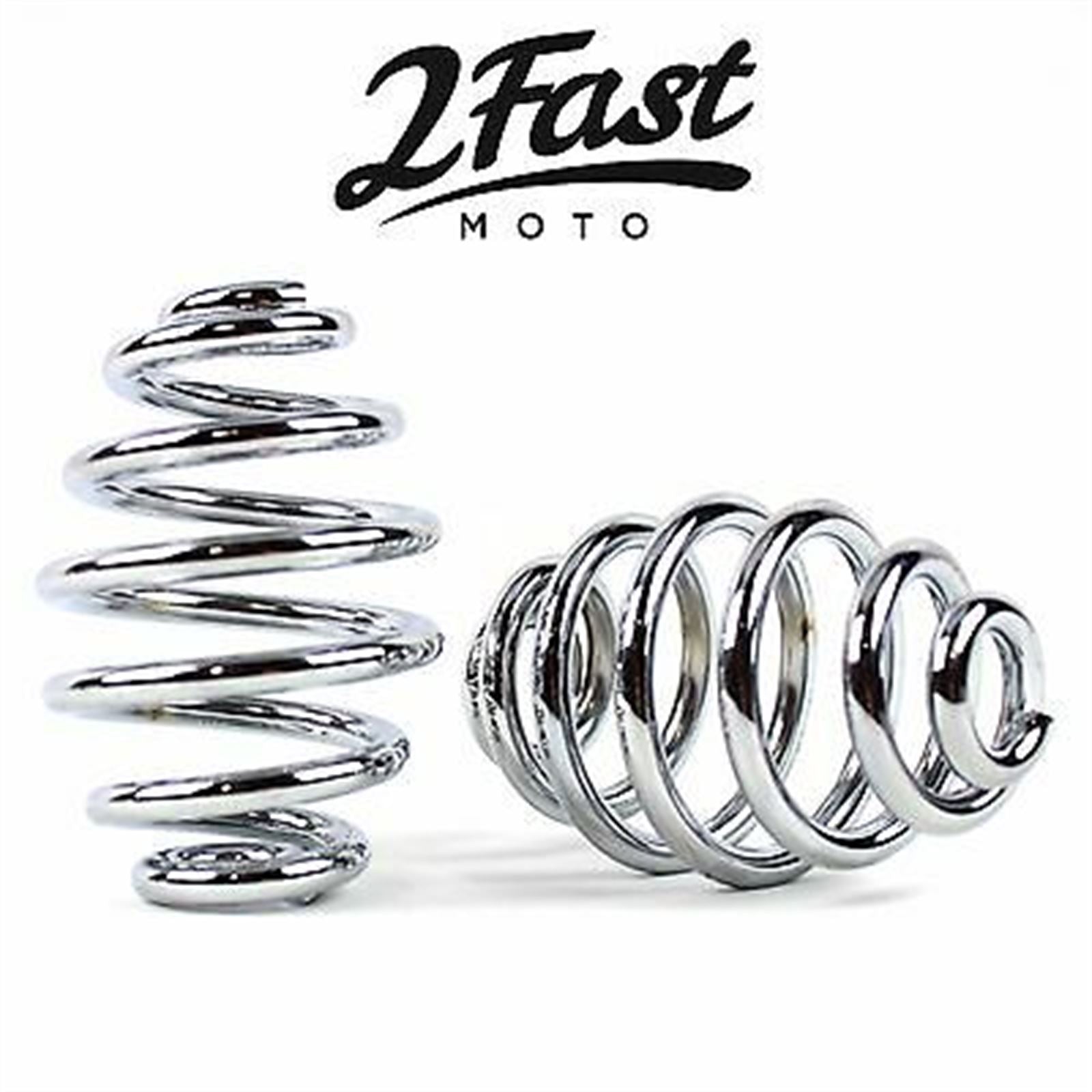 2FastMoto 3" Tapered Motorcycle Seat Springs - 2/Pack 13-84905C_625855
