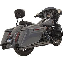 Bassani Manufacturing DNT Straight Can Mufflers - Chrome/Black - M8 CVO [MPN: 1F73DNT5]_350036