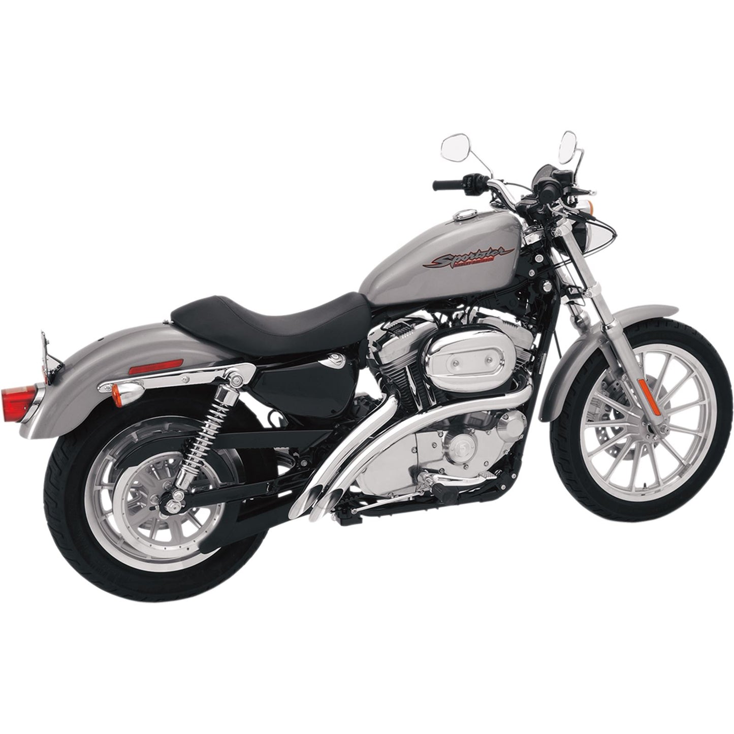 Bassani Manufacturing Radial Sweeper Exhaust - Chrome - '07-'13 XL [MPN: XL4-FF12CL]_349690