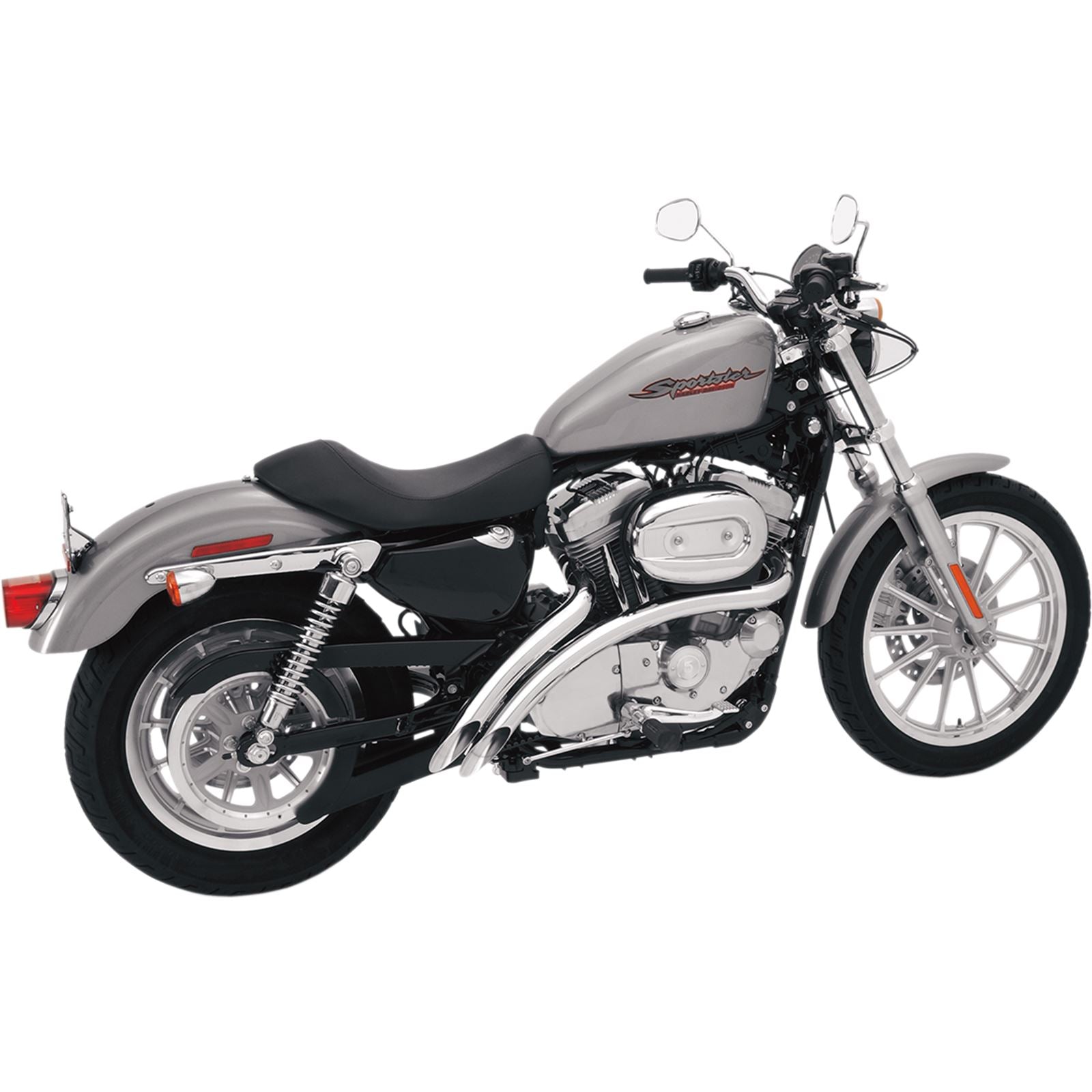 Bassani Manufacturing Radial Sweeper Exhaust - Chrome - '07-'13 XL [MPN: XL4-FF12CL]_349690