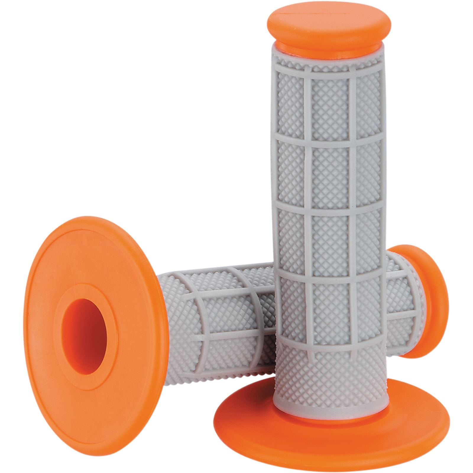 Moose Offroad Orange Half Waffle Qualifier Grips 0630-1833_431955