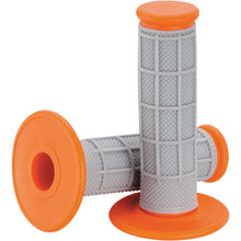 Moose Offroad Orange Half Waffle Qualifier Grips 0630-1833_431955