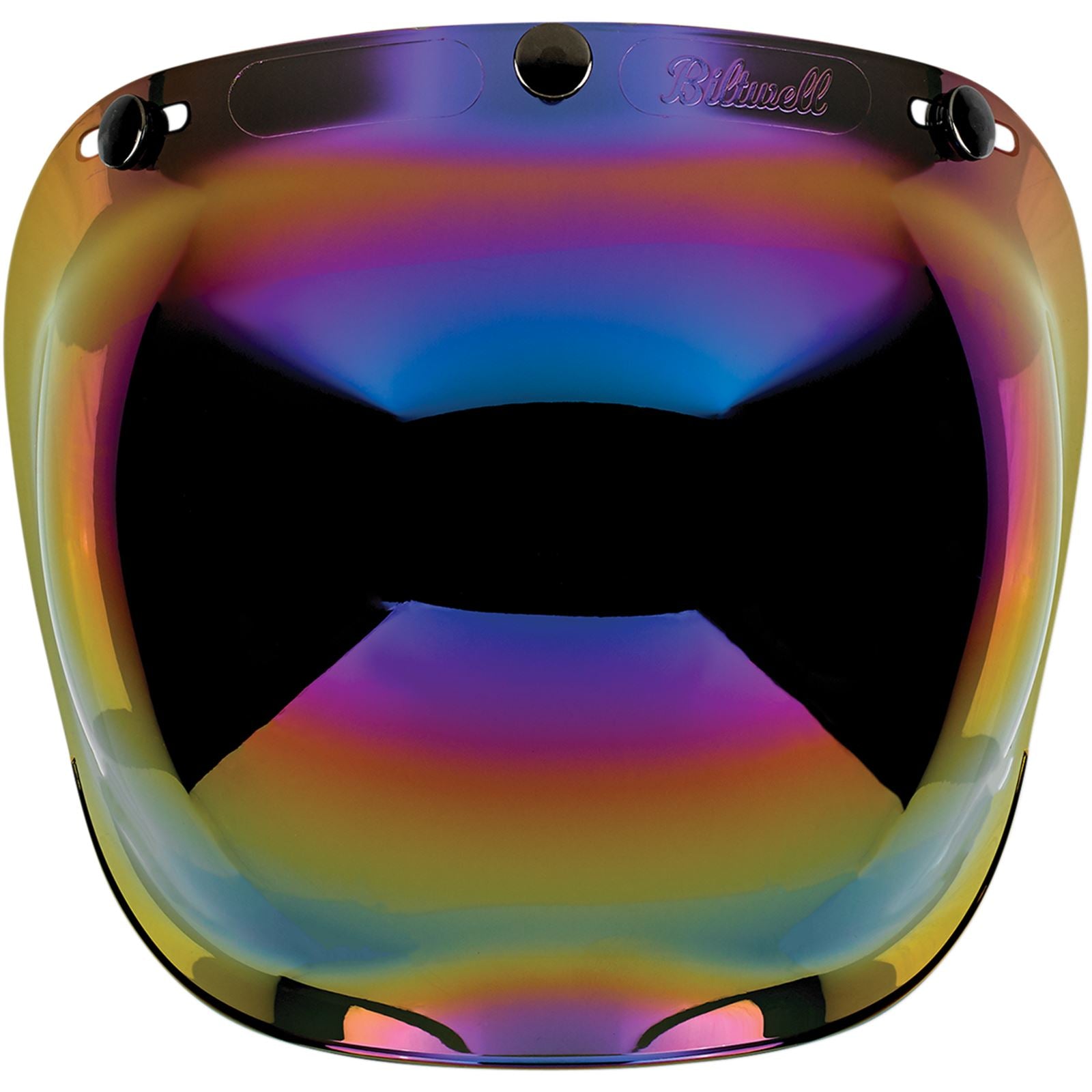 Biltwell Inc. Bubble Shield - Rainbow Mirror 2001-223_352627