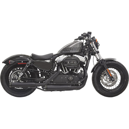 Bassani Manufacturing Mufflers - Black - Fluted - Sportster [MPN: 1X27TB]_349996