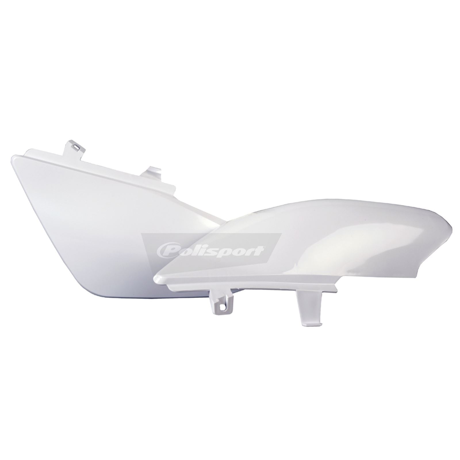 Polisport Side Number Plate - White 8602000001_289506