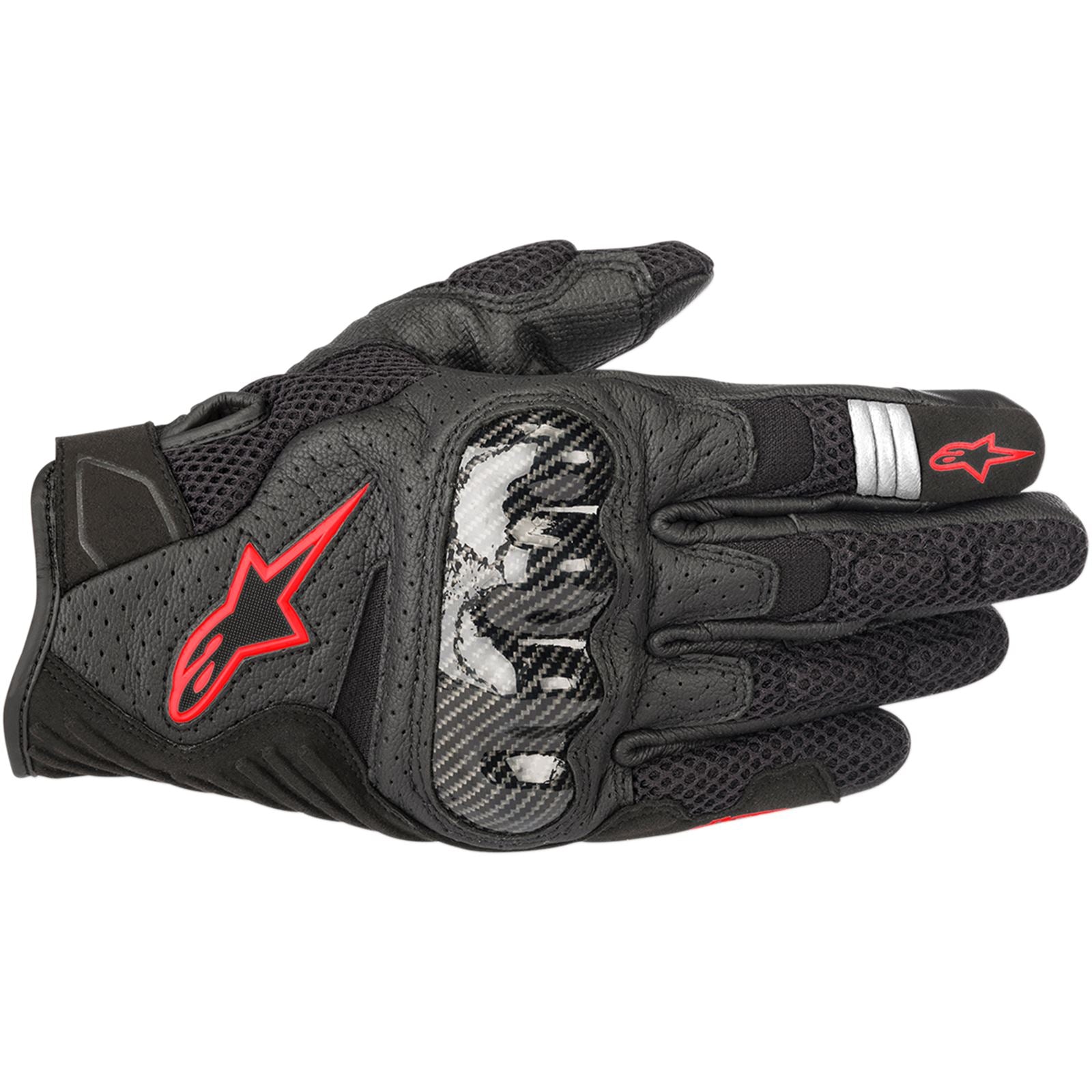 Alpinestars SMX-1 Air V2 Gloves - Black/Red - 2X-Large [MPN: 3570518-1030-2X]_332421
