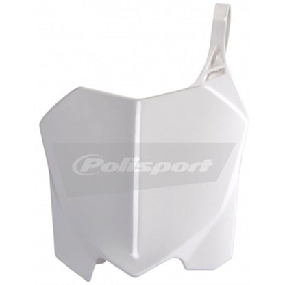 Polisport Front Number Plate - White 8656700001_289511